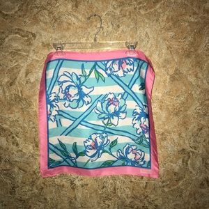 Lilly Pulitzer square bandana